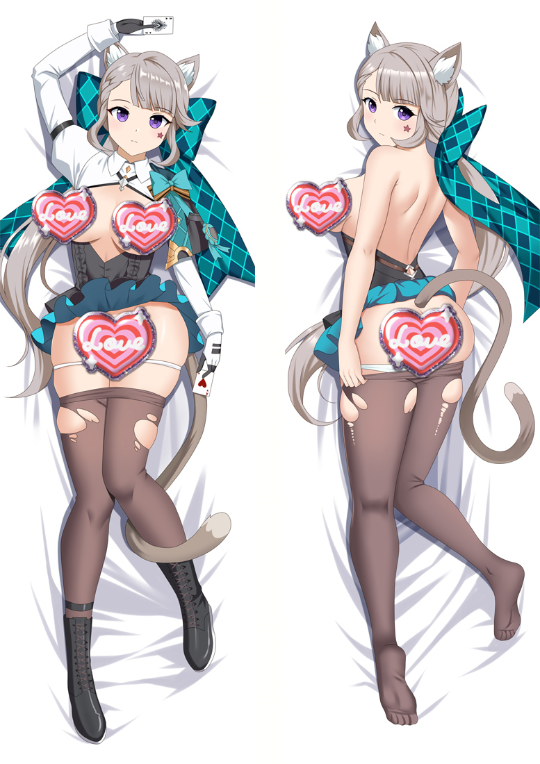 Genshin Impact Lynette Anime Dakimakura Pillow Cover