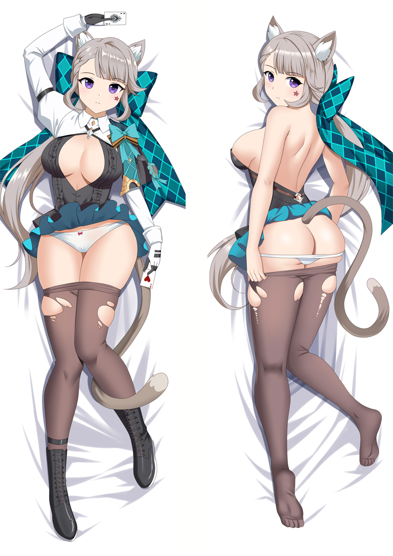 Genshin Impact Lynette Anime Dakimakura Pillow Cover