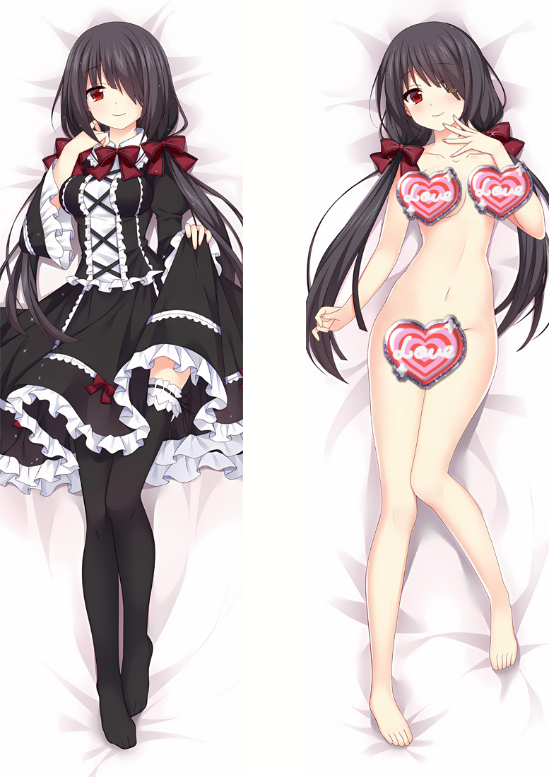 Date A Live Nightmare Tokisaki Kurumi Anime Dakimakura Pillow Cover
