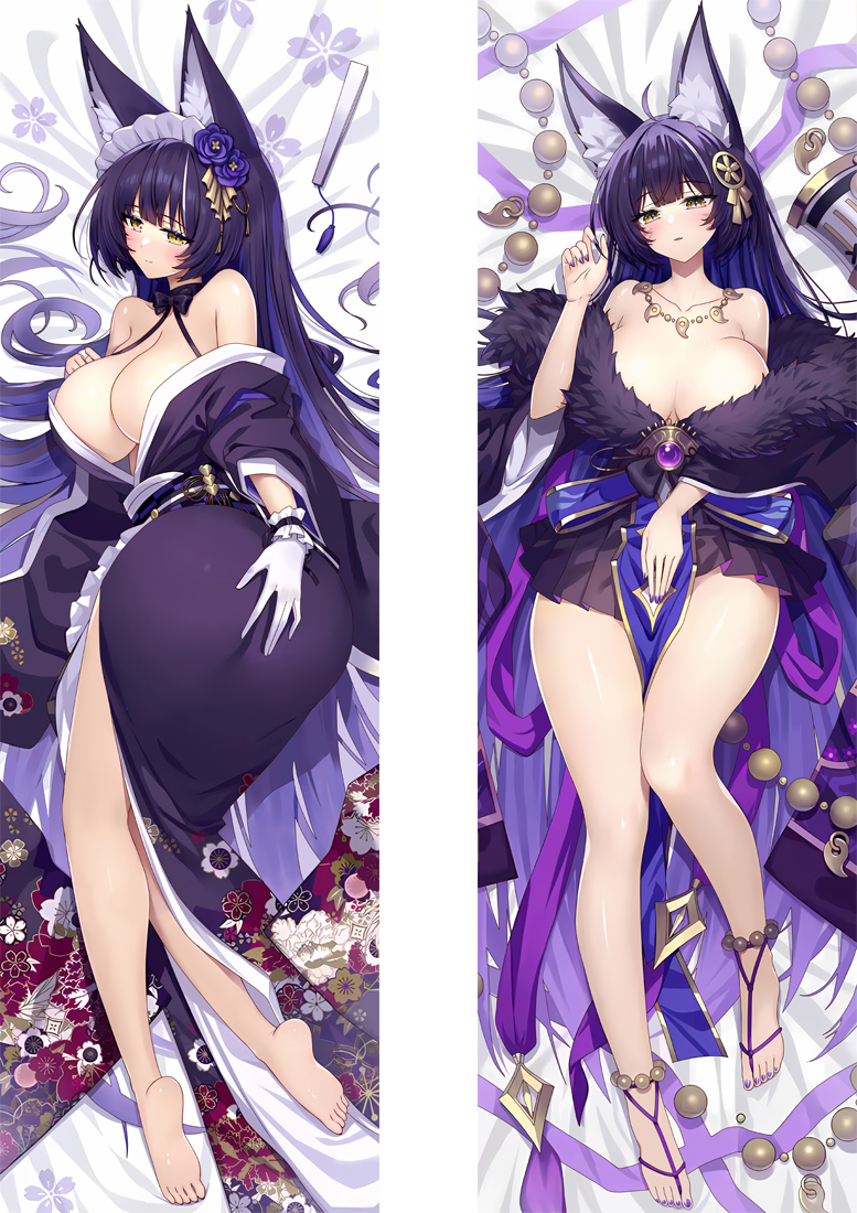 Azur Lane IJN Musashi Anime Dakimakura Body Pillow Cover