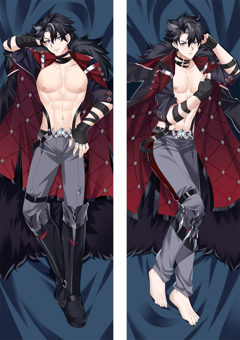 Genshin Impact Wriothesley Anime Dakimakura Pillow Cover