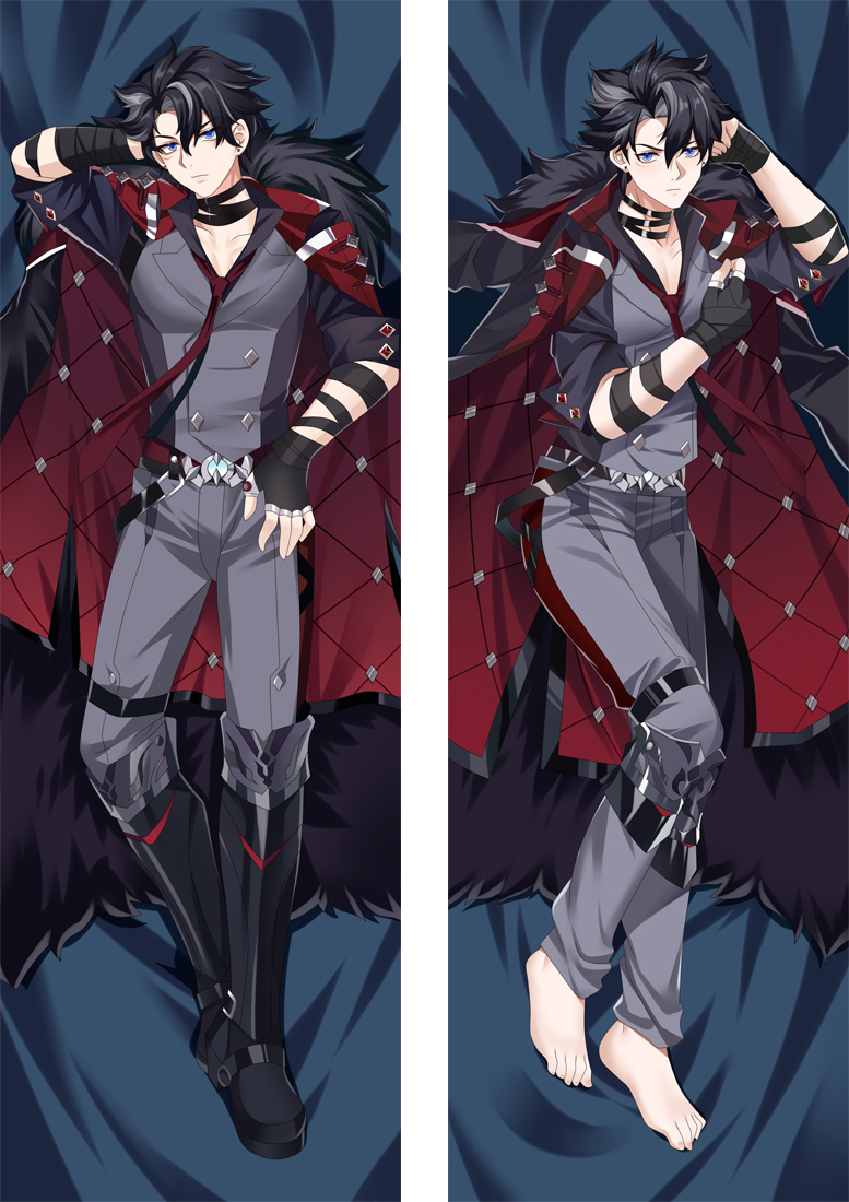 Genshin Impact Wriothesley Anime Dakimakura Pillow Cover