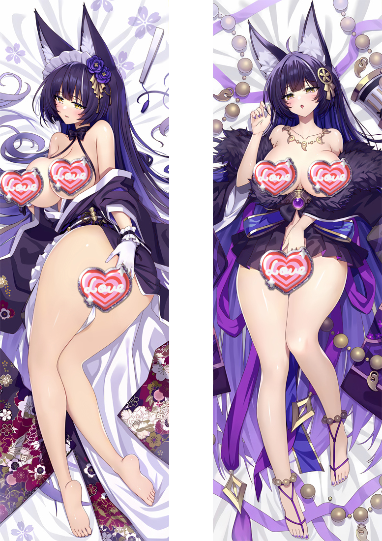 Azur Lane IJN Musashi Anime Dakimakura Body Pillow Cover