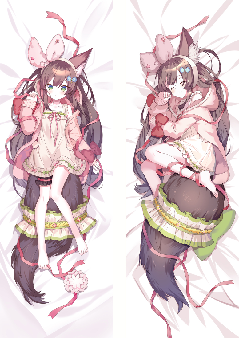 Virtual Youtuber Chigusa Hana Anime Dakimakura Pillow Cover