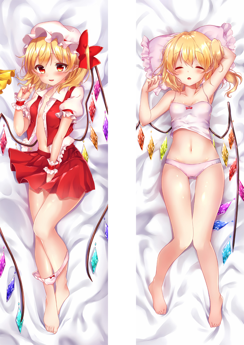 TouHou Project Flandre Scarlet Anime Dakimakura Body Pillow Cover