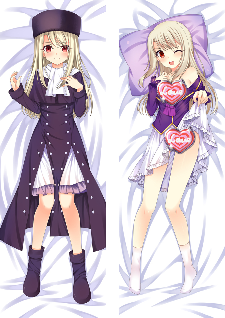 Fate/kaleid liner Prisma Illya Illyasviel von Einzbern Anime Dakimakura Pillow Cover