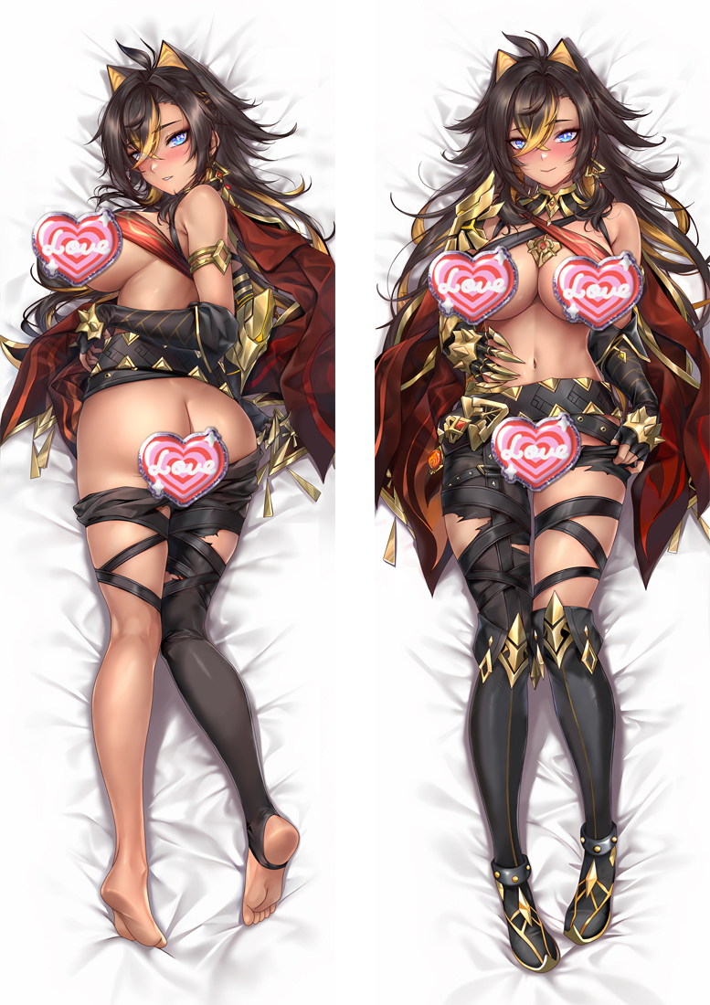 Genshin Impact Dehya Anime Dakimakura Pillow Cover