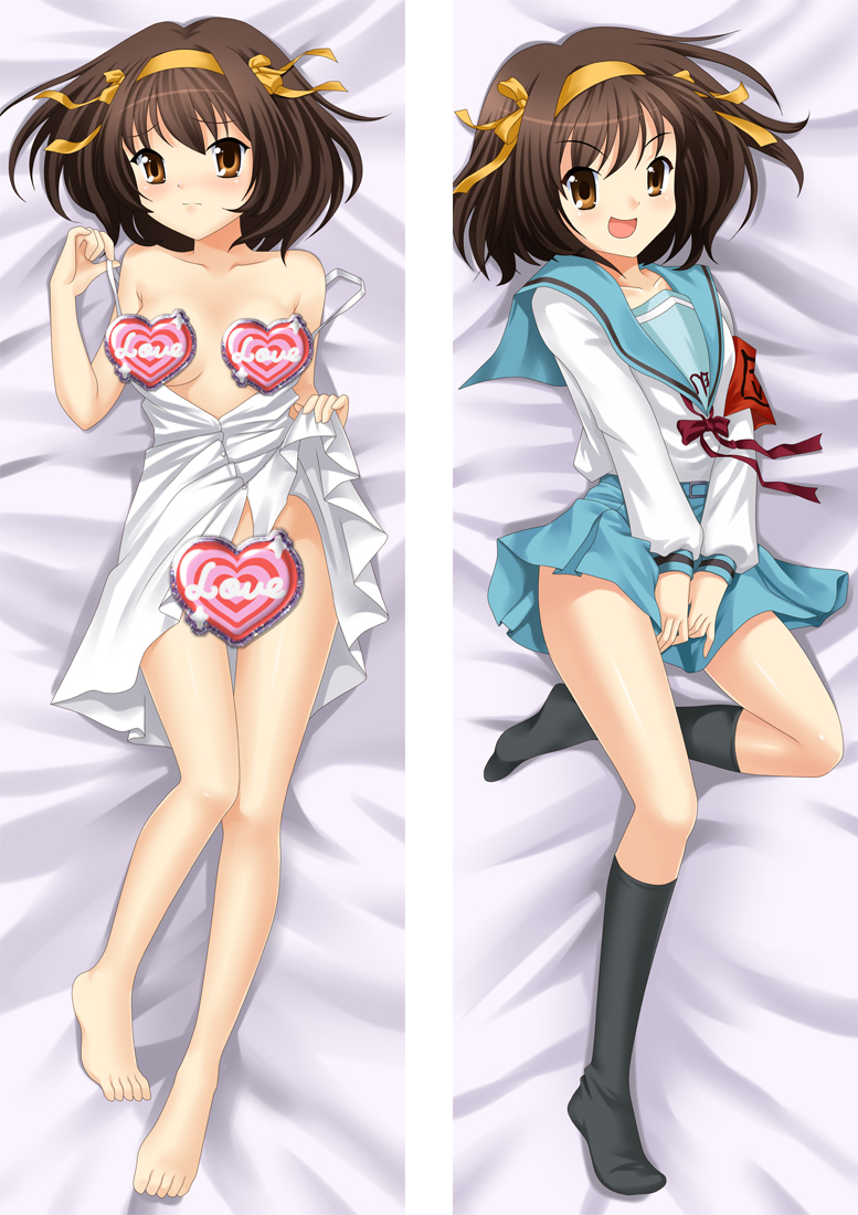 Suzumiya Haruhi Anime Dakimakura Body Pillow Cover