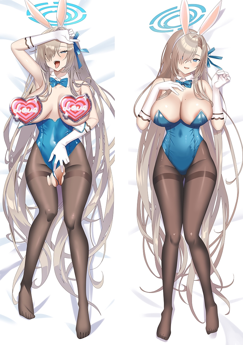Blue Archive Ichinose Asuna Anime Dakimakura Body Pillow Cover