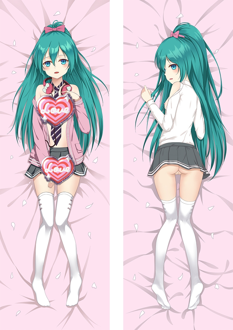 VOCALOID Hatsune Miku Anime Dakimakura Body Pillow Cover