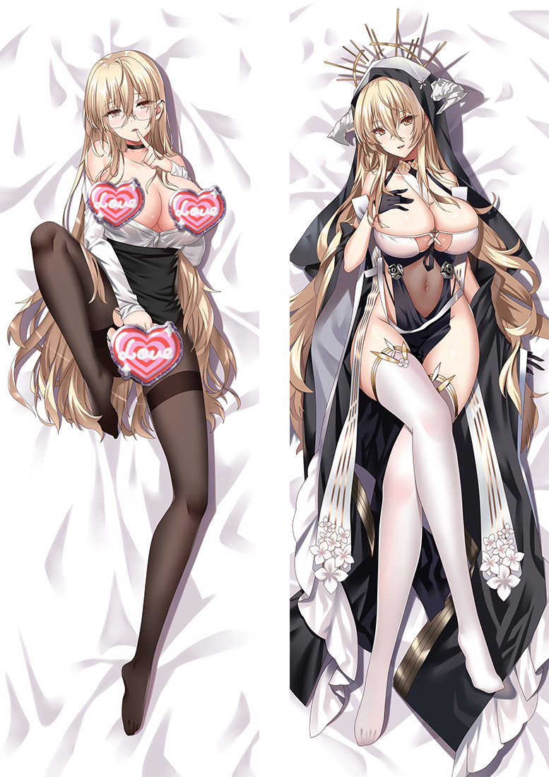Azur Lane Implacable Anime Dakimakura Body Pillow Cover H4221-E
