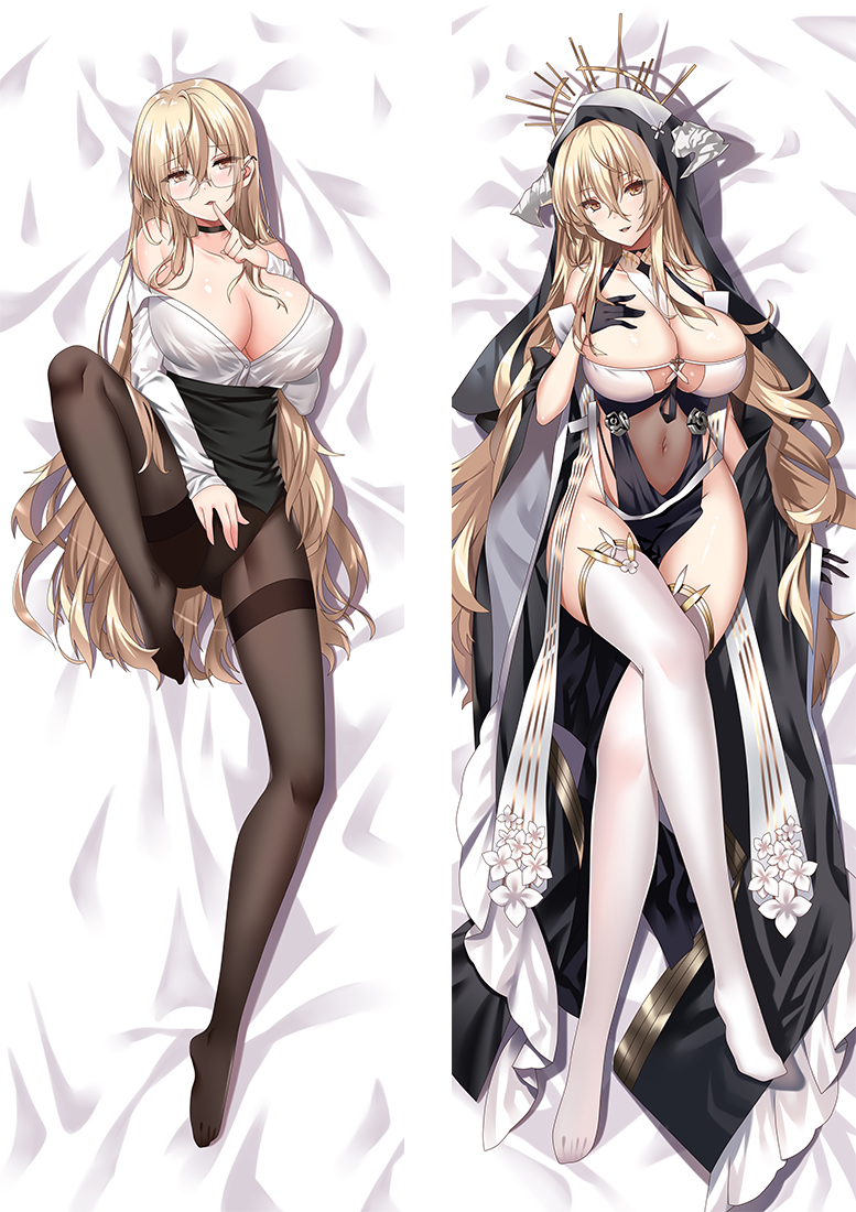 Azur Lane Implacable Anime Dakimakura Body Pillow Cover H4221-A