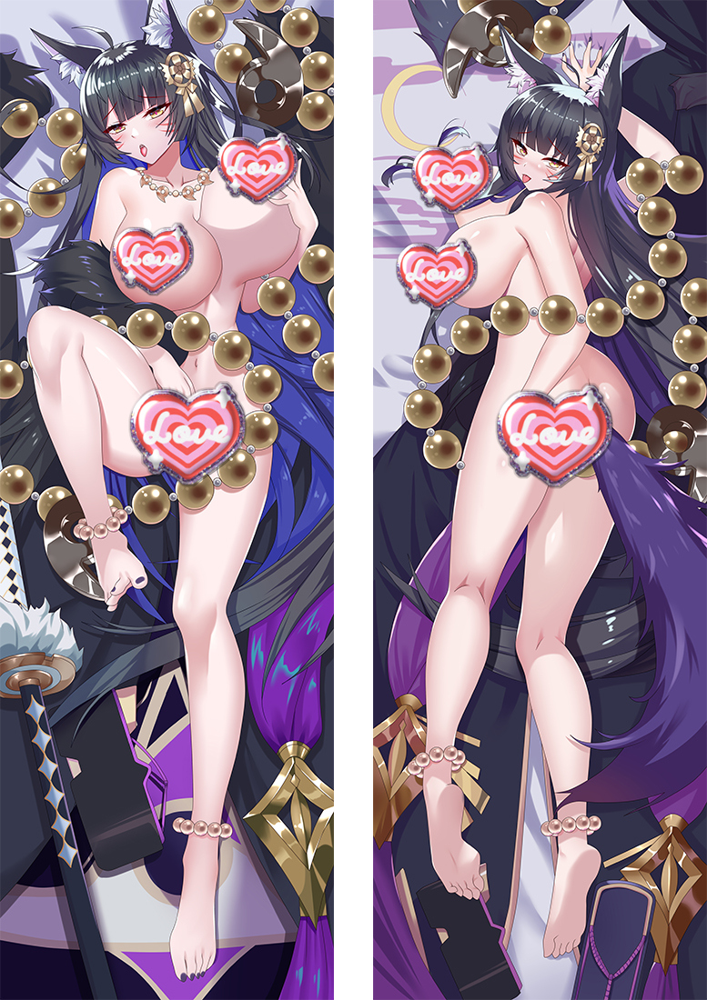 Azur Lane Musashi Anime Dakimakura Body Pillow Cover