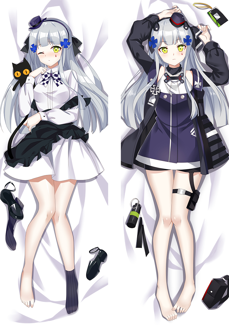Girls' Frontline HK416 Anime Dakimakura Body Pillow Cover H3999-A