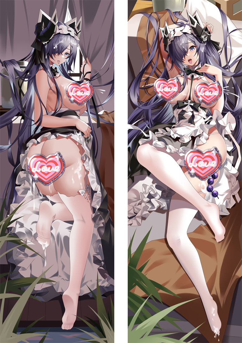 Azur Lane August von Parseval Anime Dakimakura Body Pillow Cover
