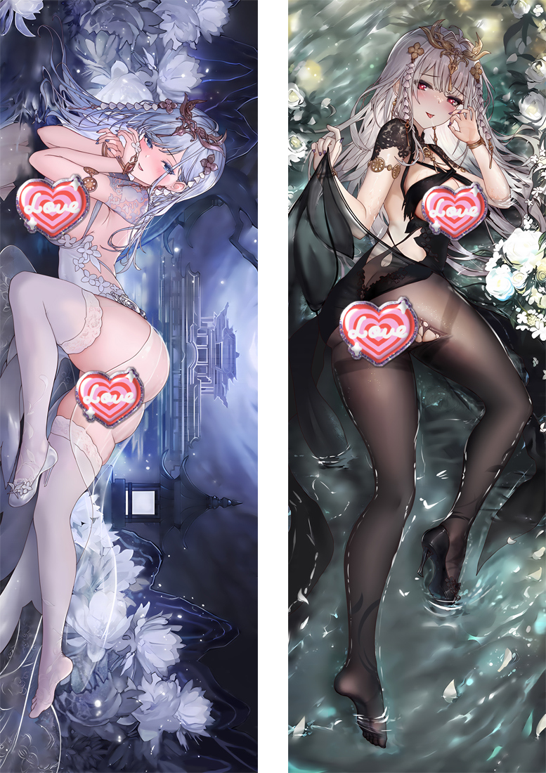 Azur Lane SMS Emden Anime Dakimakura Body Pillow Cover