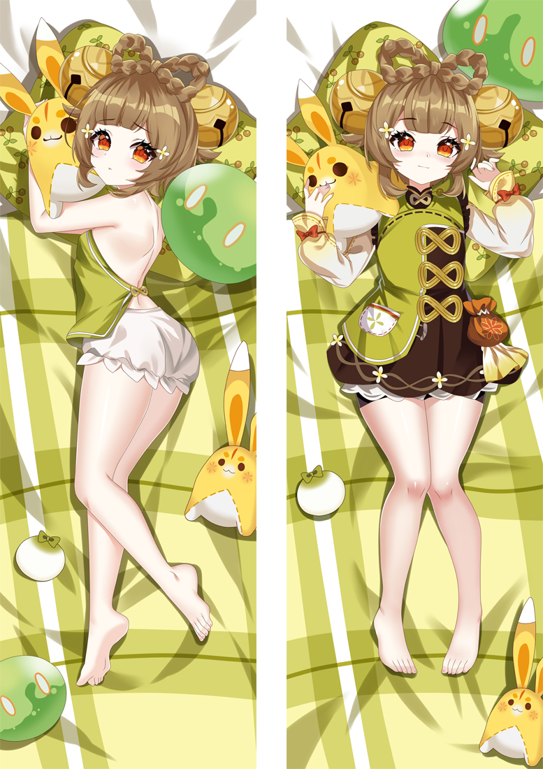 Genshin Impact Yaoyao Anime Dakimakura Pillow Cover H4219-A