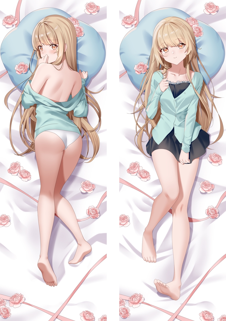 She Is the Neighbor Angel, I Am Spoiled by Her Anime Dakimakura Body Pillow Cover