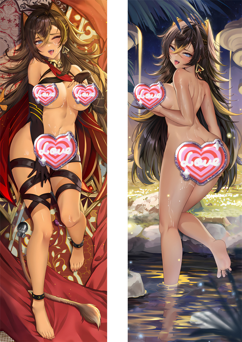 Genshin Impact  Dehya Anime Dakimakura Body Pillow Cover
