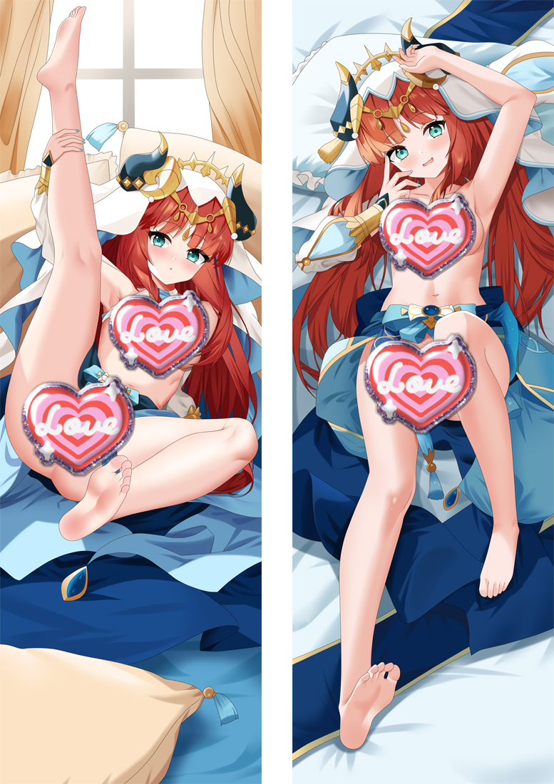 Genshin Impact Nilou Anime Dakimakura Pillow Cover