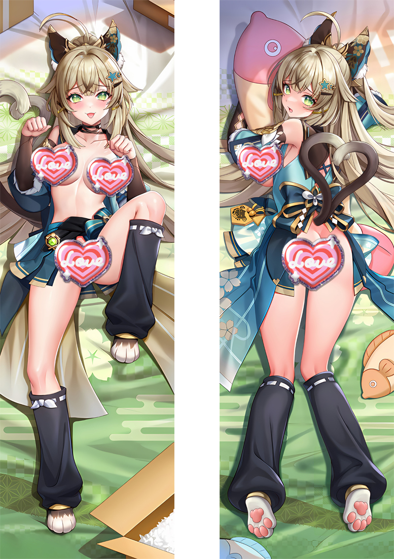 Genshin Impact Kirara Anime Dakimakura Body Pillow Cover