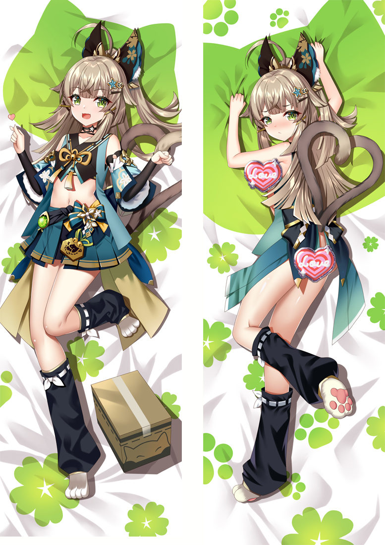 Genshin Impact Kirara Anime Dakimakura Body Pillow Cover