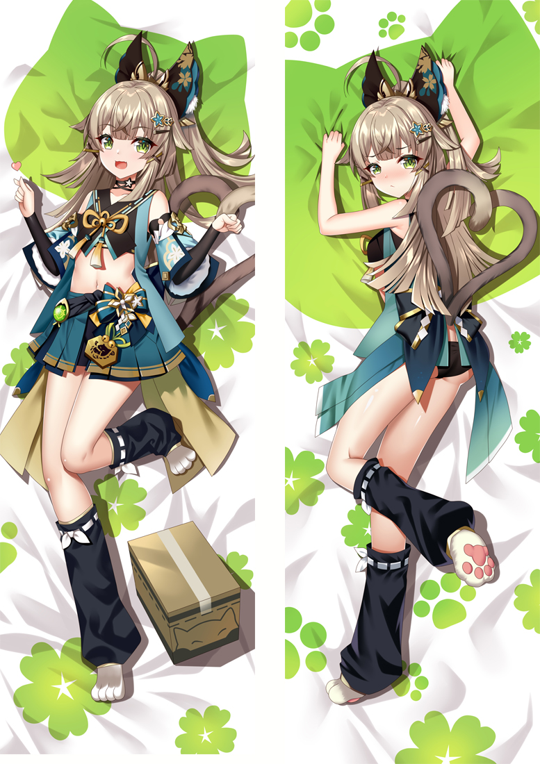 Genshin Impact Kirara Anime Dakimakura Body Pillow Cover