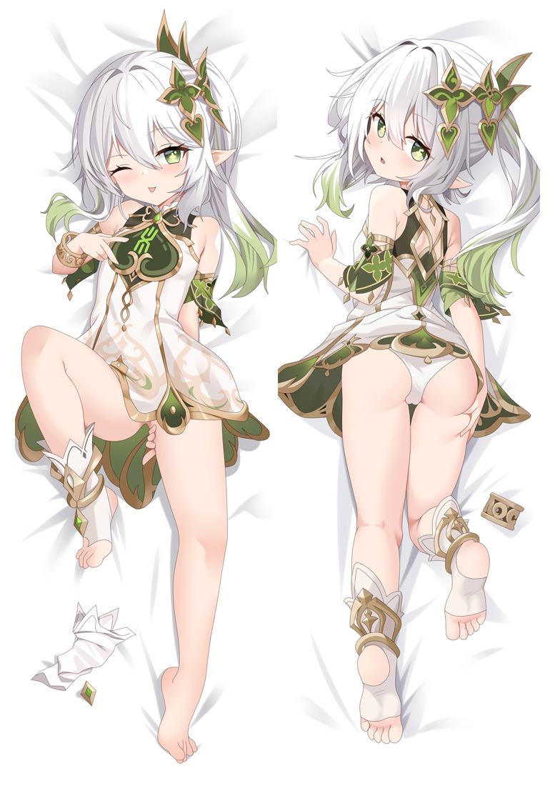 Genshin Impact Nahida Anime Dakimakura Body Pillow Cover