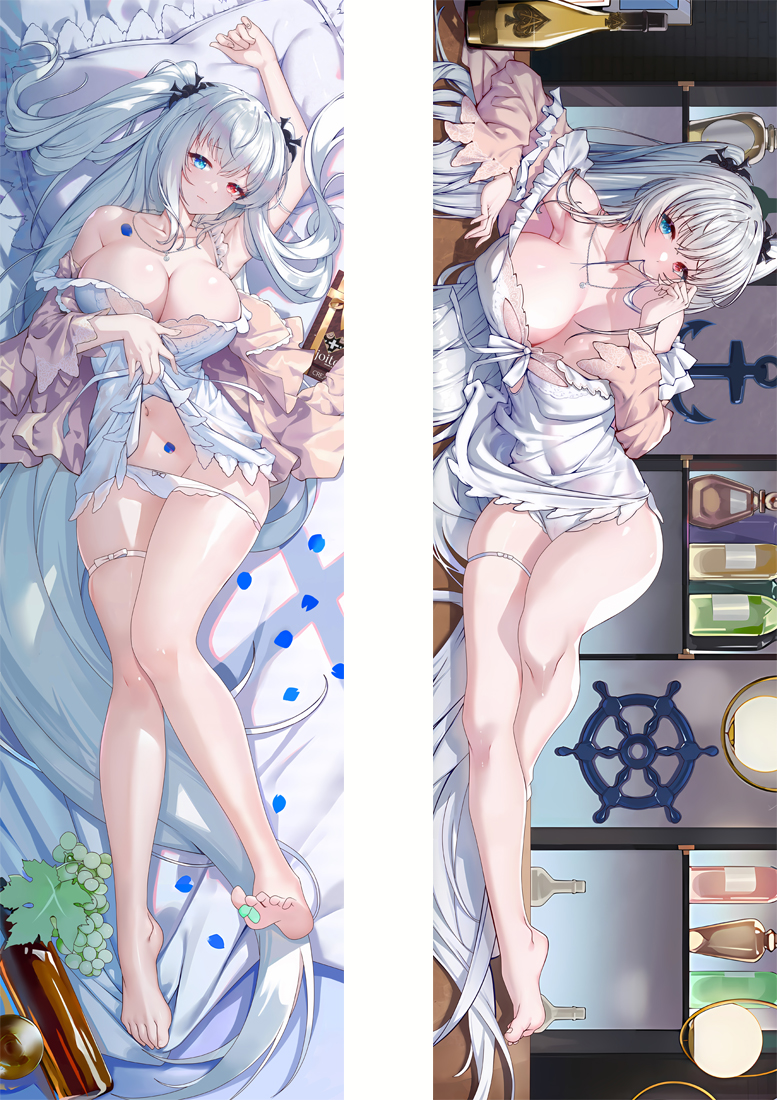 Azur Lane SMS Emden Anime Dakimakura Body Pillow Cover
