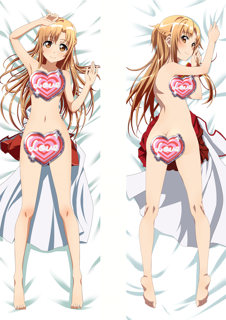 Sword Art Online Asuna Anime Dakimakura Body Pillow Cover