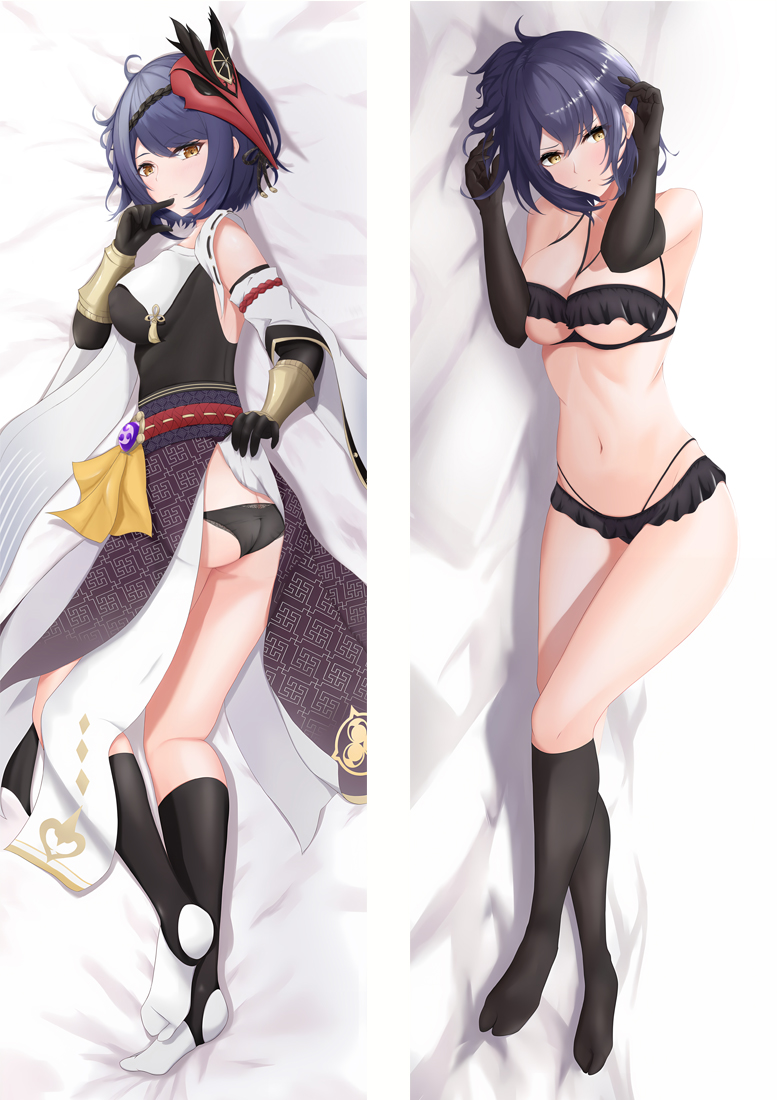 Genshin Impact Sara Anime Dakimakura Body Pillow Cover