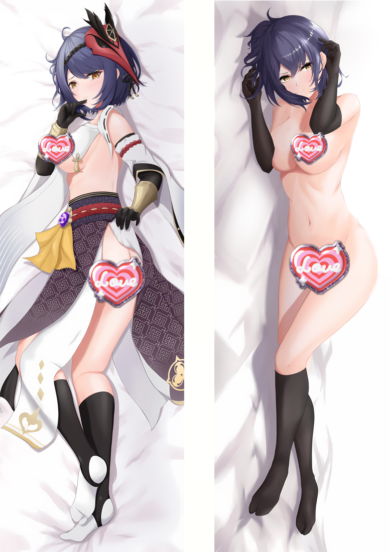 Genshin Impact Sara Anime Dakimakura Body Pillow Cover