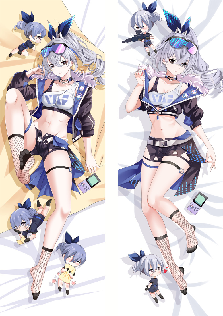 Honkai: Star Rail Silver Wolf Anime Dakimakura Body Pillow Cover