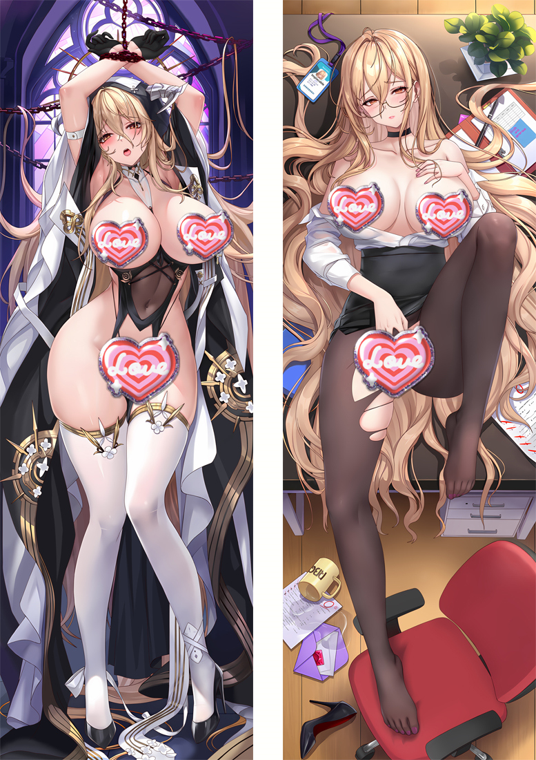 Azur Lane Implacable Anime Dakimakura Body Pillow Cover