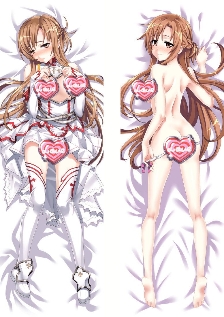 Sword Art Online Ordinal Scale SAO Asuna Yuki Anime Dakimakura Body Pillow Cover