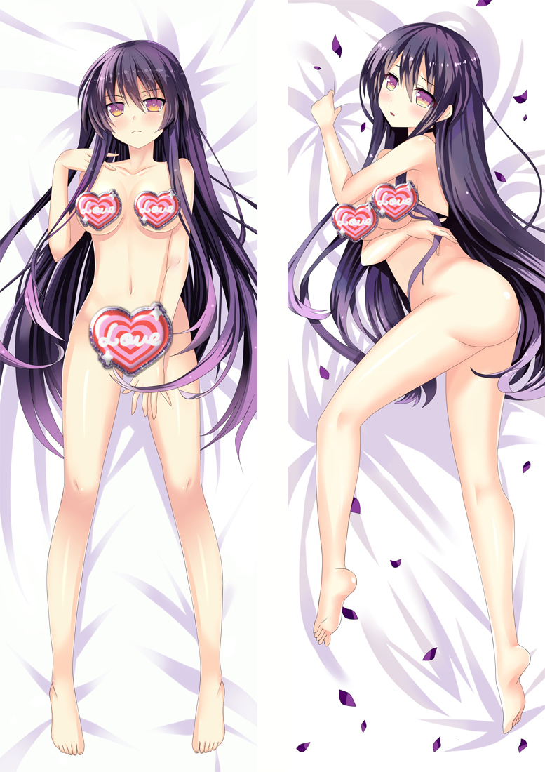 Date A Live Nightmare Tokisaki Kurumi Anime Dakimakura Pillow Cover