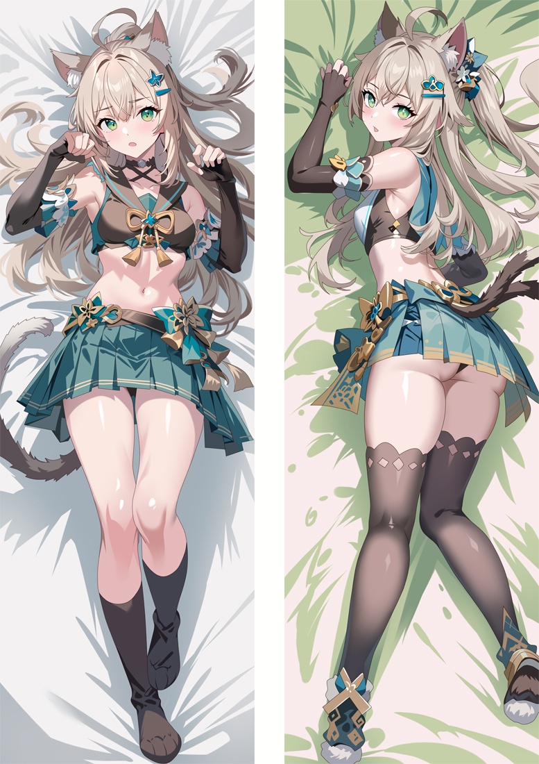 Genshin Impact Kirara Anime Dakimakura Body Pillow Cover