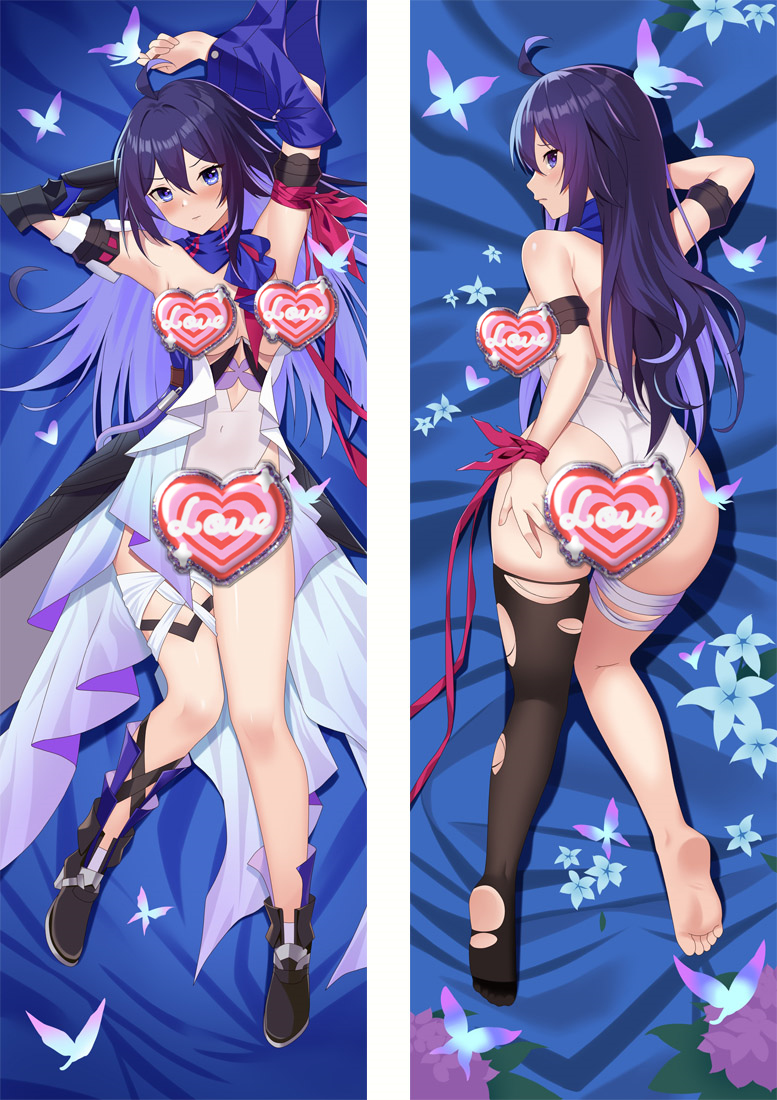 Honkai: Star Rail Seele Vollerei Anime Dakimakura Pillow Cover