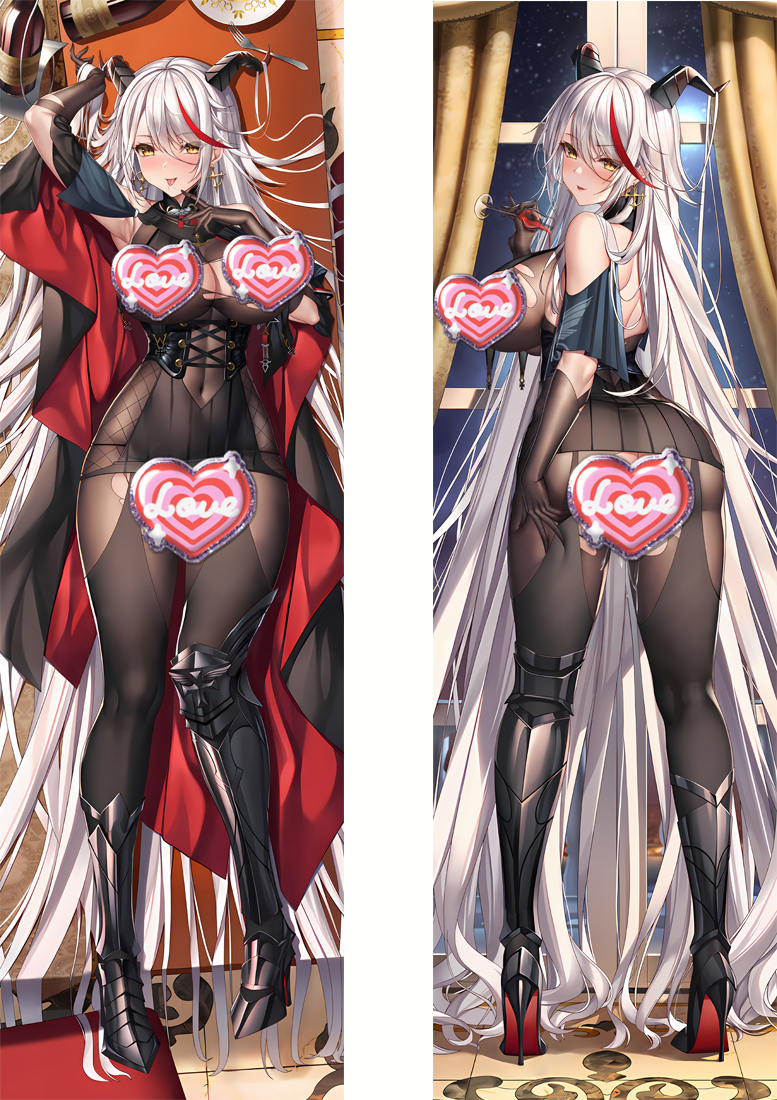 Azur Lane Aegir Anime Dakimakura Pillow Cover