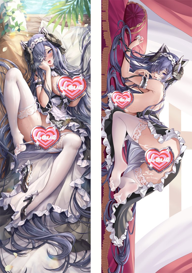 Azur Lane August von Parseval Anime Dakimakura Pillow Cover