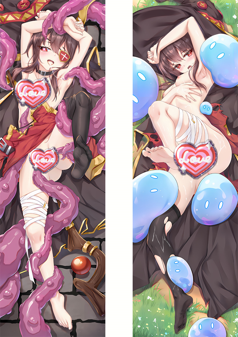 KonoSuba God's Blessing On This Wonderful World Megumin Anime Dakimakura Pillow Cover