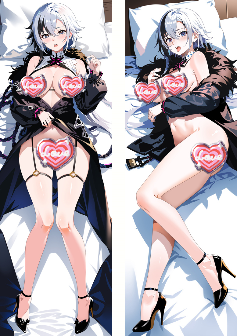 Genshin Impact The Knave Arlecchino Anime Dakimakura Pillow Cover