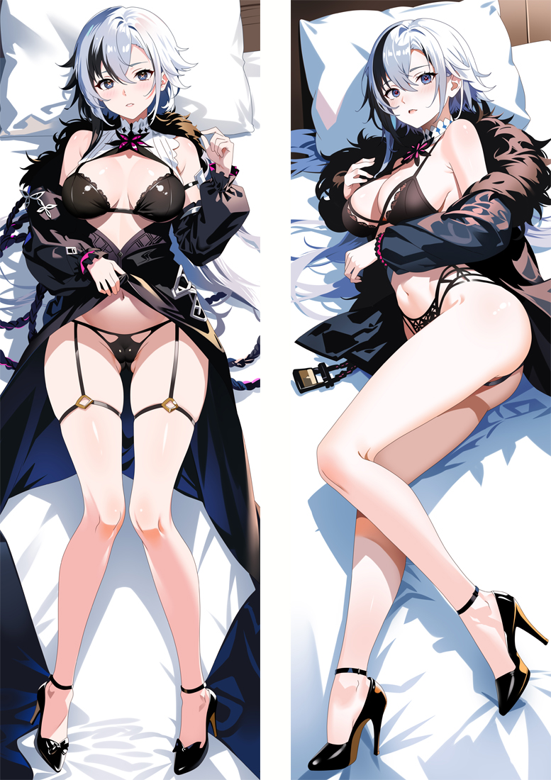 Genshin Impact The Knave Arlecchino Anime Dakimakura Pillow Cover