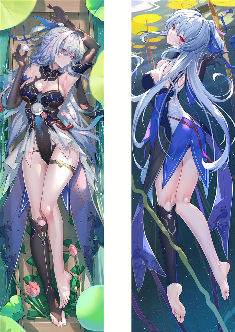 Honkai: Star Rail Jingliu Anime Dakimakura Pillow Cover
