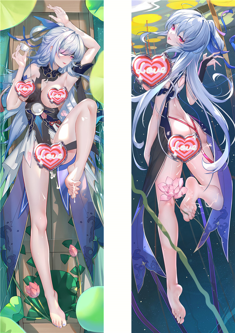 Honkai: Star Rail Jingliu Anime Dakimakura Pillow Cover