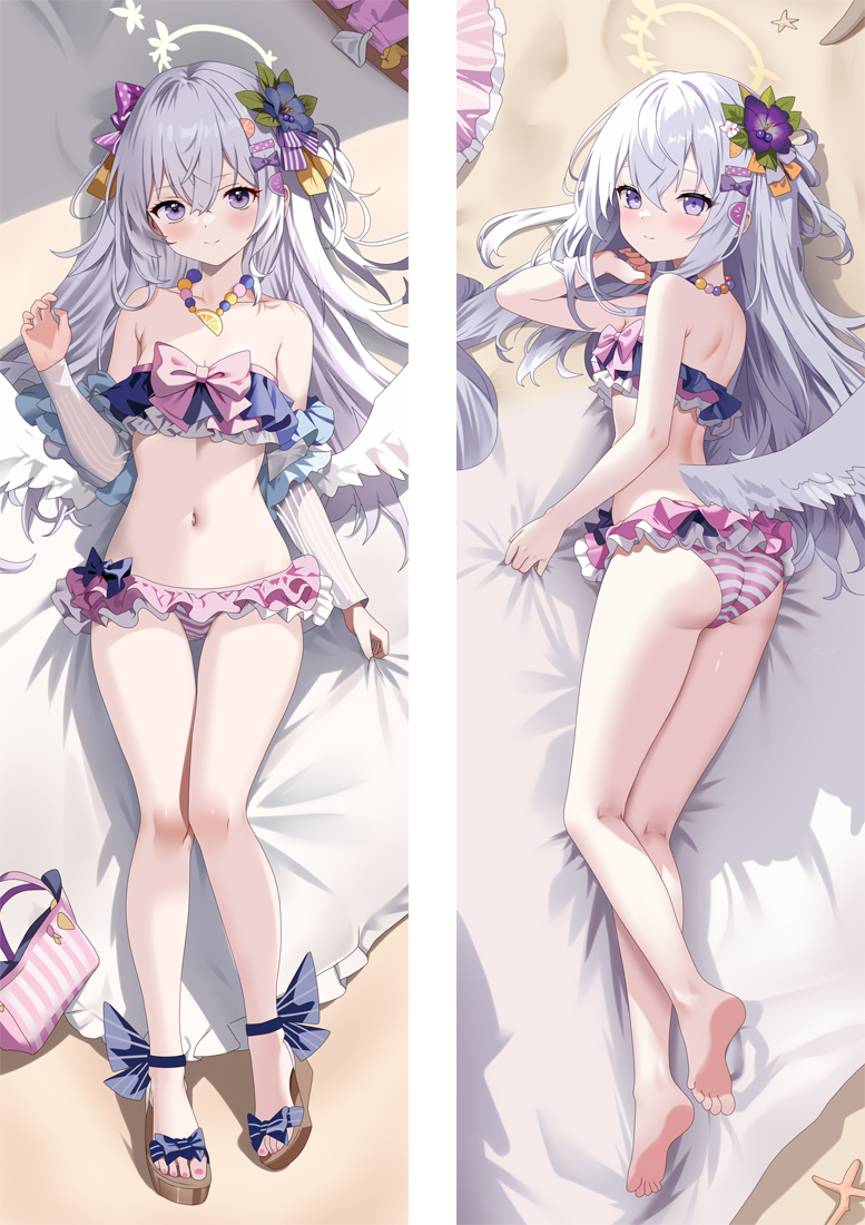 Blue Archive Shirasu Azusa Anime Dakimakura Pillow Cover