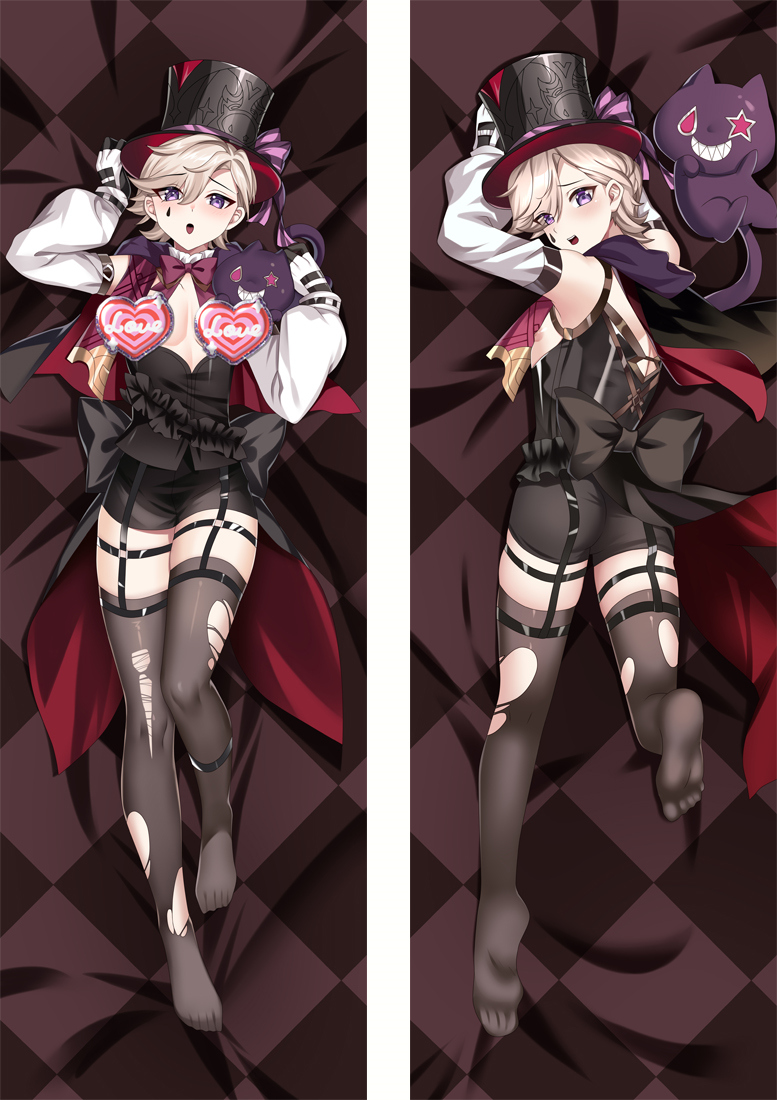 Genshin Impact  Lyney Anime Dakimakura Pillow Cover
