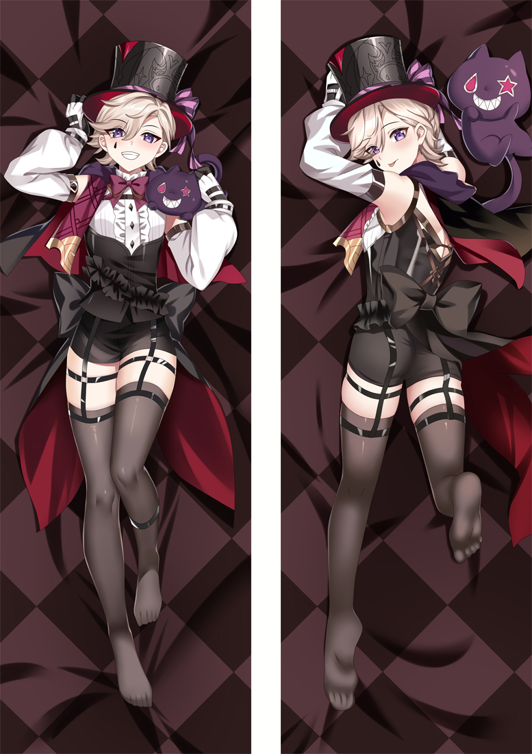 Genshin Impact Lyney Anime Dakimakura Pillow Cover
