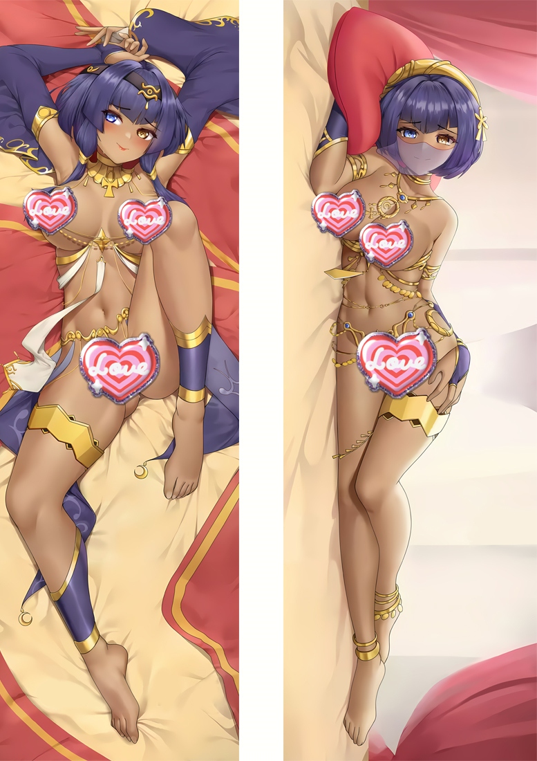 Genshin Impact Candance Anime Dakimakura Pillow Cover