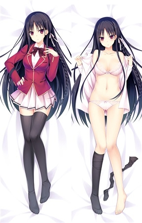 Hot Anime Dakimakura Suzune Horikita Classroom of the Elite Pillow Cover